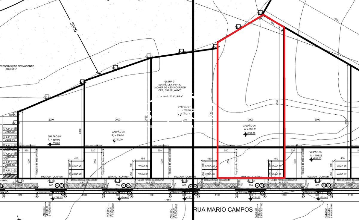 Galpão, Bandeirinhas