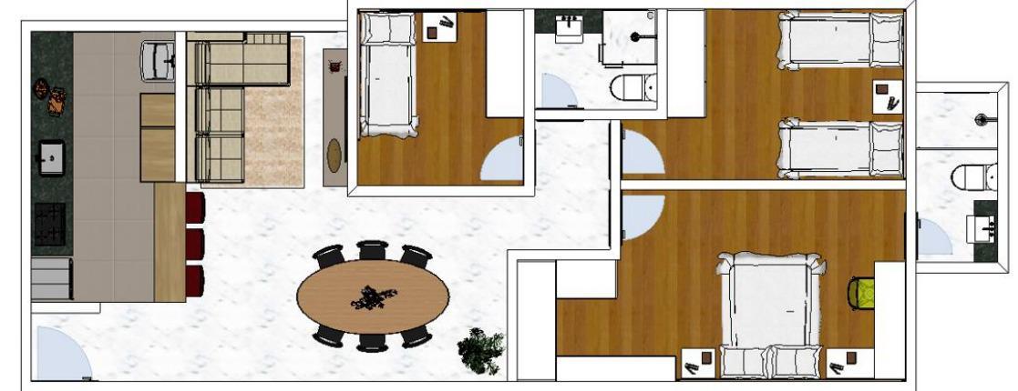 Apartamento, Sagrada Família, 3 Quartos, 2 Vagas, 1 Suíte
