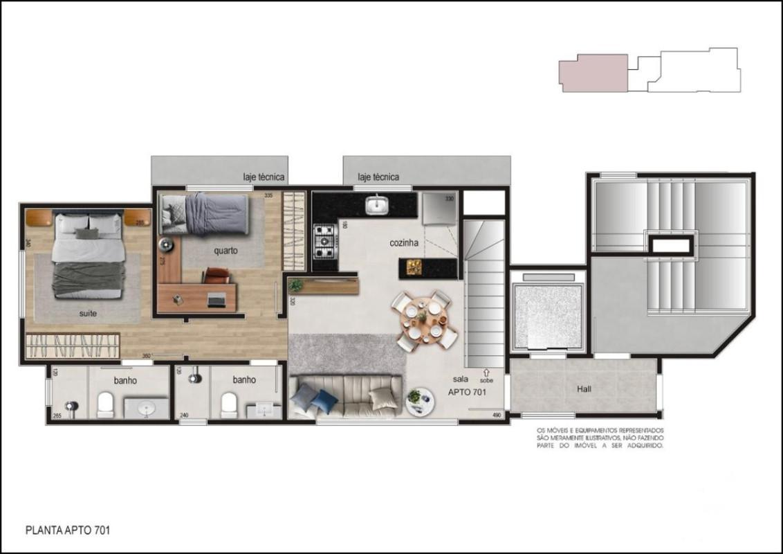Apartamento, Calafate, 3 Quartos, 2 Vagas, 1 Suíte