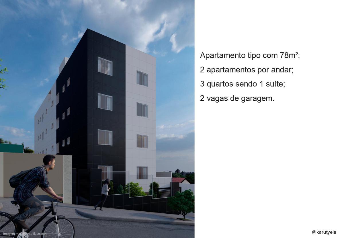 Apartamento, Barreiro, 3 Quartos, 2 Vagas, 1 Suíte