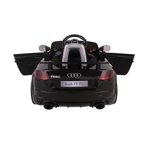 Carro Elétrico Conv. Audi Preto 12v C/ Controle Bel Brink