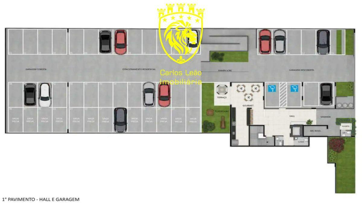 Apartamento, Santa Branca, 2 Quartos, 1 Vaga, 1 Suíte