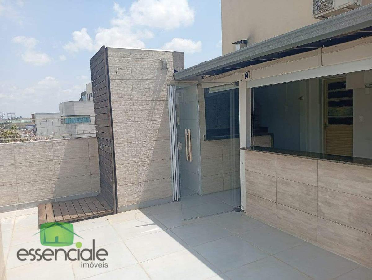 Cobertura, Jardim Riacho das Pedras, 2 Quartos, 1 Vaga