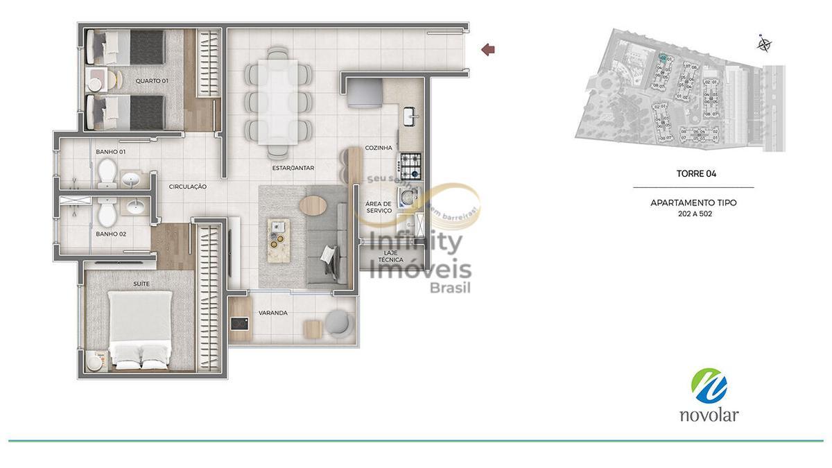Apartamento, Ouro Preto, 3 Quartos