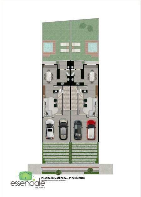 Casa, Alvorada, 3 Quartos, 0 Vaga, 2 Suítes