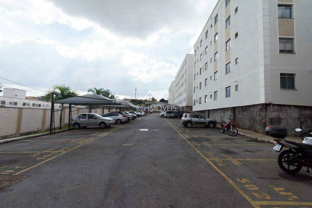 Apartamento, Diamante, 2 Quartos, 1 Vaga