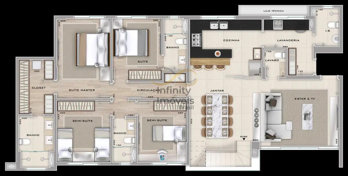 Apartamento, Anchieta, 4 Quartos