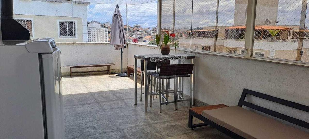 Cobertura, Saudade, 3 Quartos, 1 Vaga, 1 Suíte