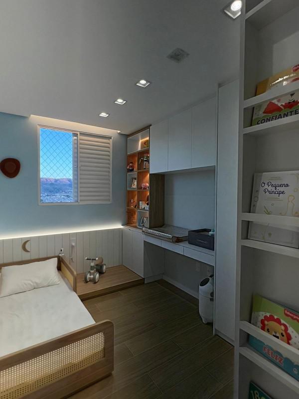 Apartamento, Diamante, 2 Quartos, 1 Vaga, 1 Suíte