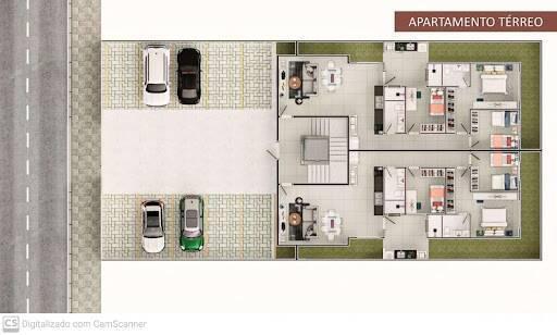 Apartamento, Veneza, 3 Quartos, 1 Vaga, 1 Suíte