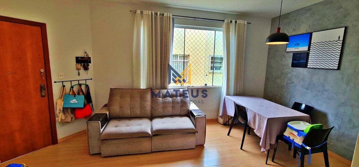 Apartamento, Caiçaras, 3 Quartos, 2 Vagas, 1 Suíte