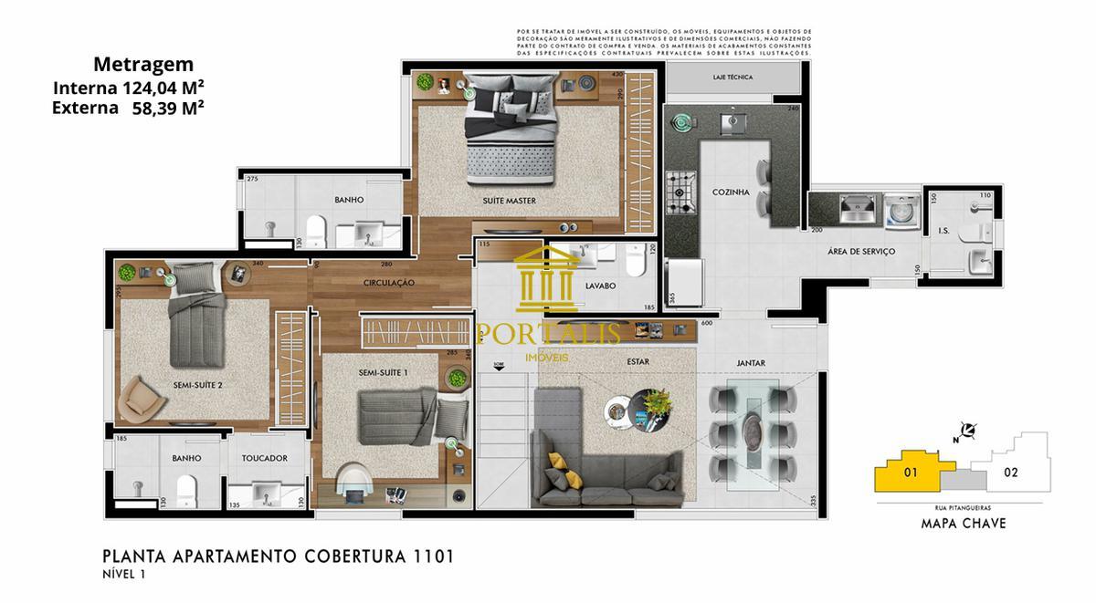 Apartamento, Santo Antônio, 4 Quartos, 4 Vagas, 2 Suítes