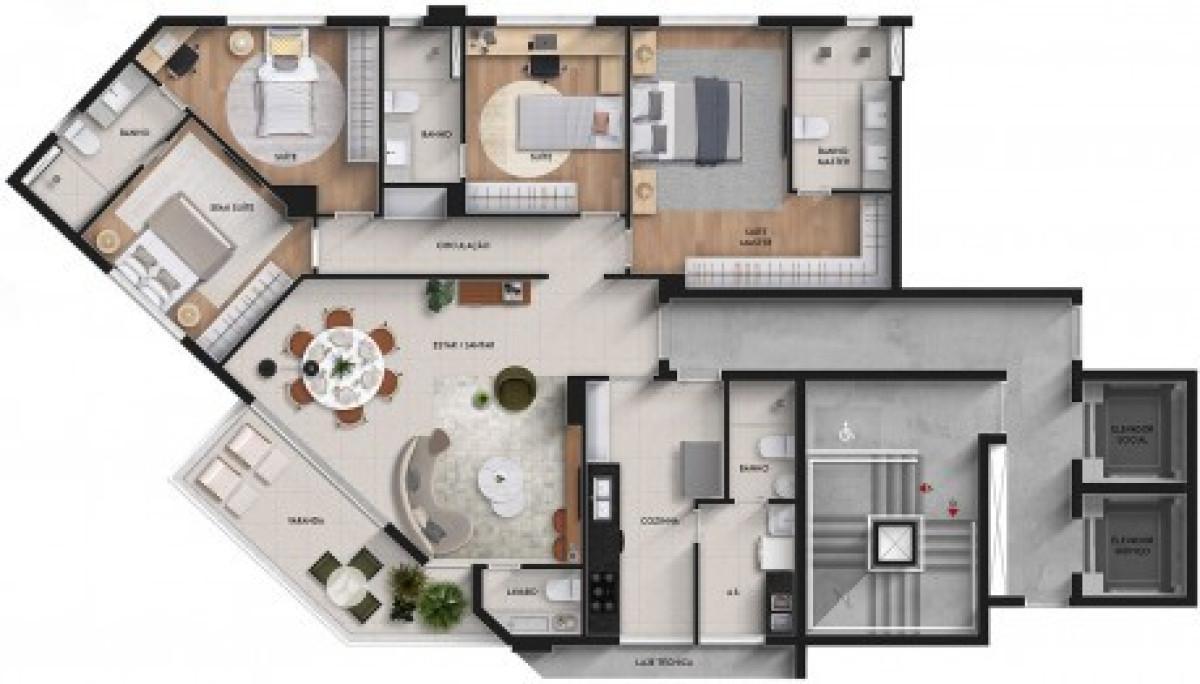Apartamento, Savassi, 4 Quartos, 3 Vagas, 2 Suítes