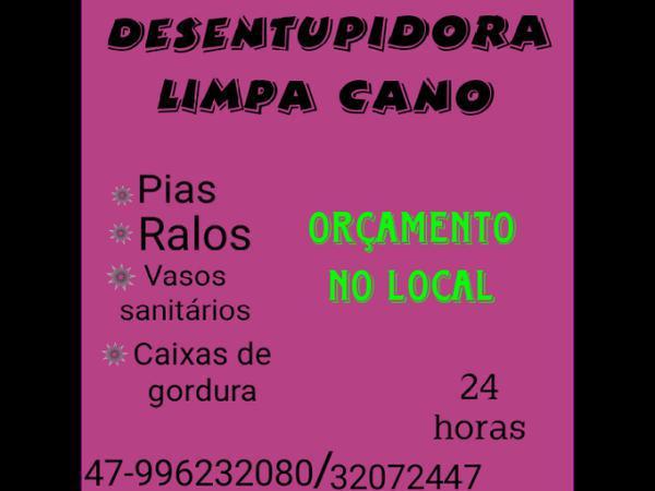 Desentupidora Limpa Fossa,em Joinville,araquari,setor Centro(47)996232080