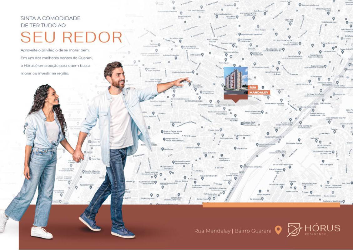 Cobertura, Guarani, 2 Quartos, 1 Vaga