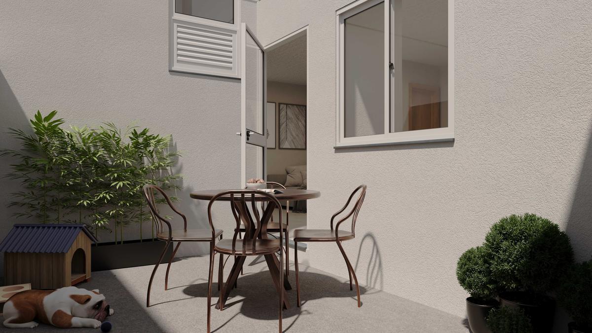 Apartamento, Palmital, 1 Quarto, 1 Vaga