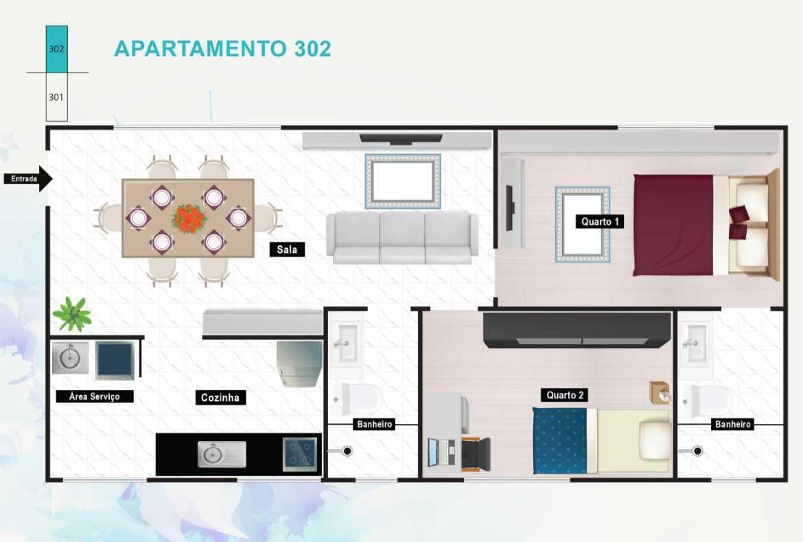 Cobertura, Alto Barroca, 2 Quartos, 1 Vaga, 2 Suítes