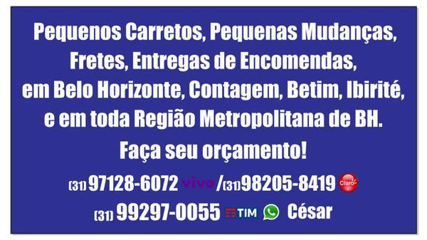 Carretos, Fretes, Entregas de Encomendas, Etc.