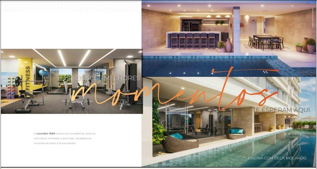 Apartamento, Lourdes, 2 Quartos, 2 Vagas, 1 Suíte