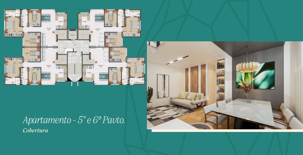 Cobertura, Prado, 3 Quartos, 3 Vagas, 1 Suíte