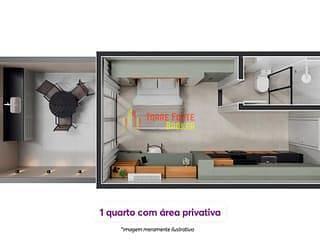 Apartamento, Ouro Preto, 1 Quarto, 0 Vaga