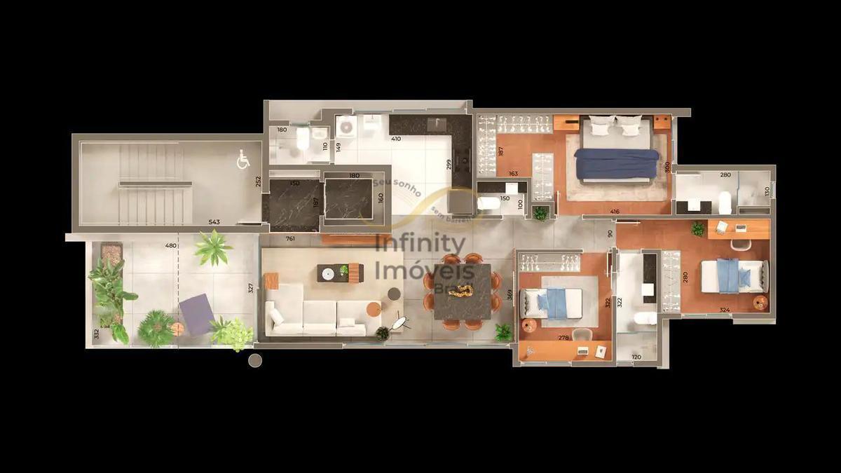 Apartamento, Santo Antônio, 3 Quartos