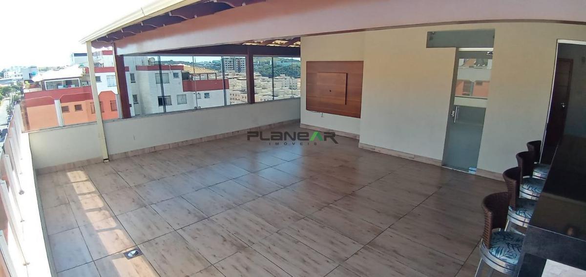 Cobertura, Jardim Riacho das Pedras, 4 Quartos, 3 Vagas, 2 Suítes