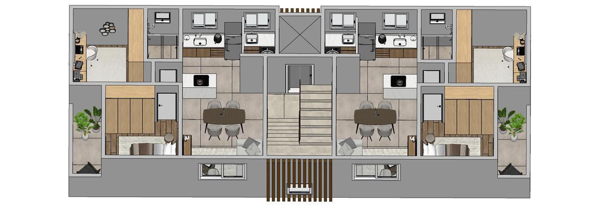 Apartamento, Coqueiros, 2 Quartos, 1 Vaga