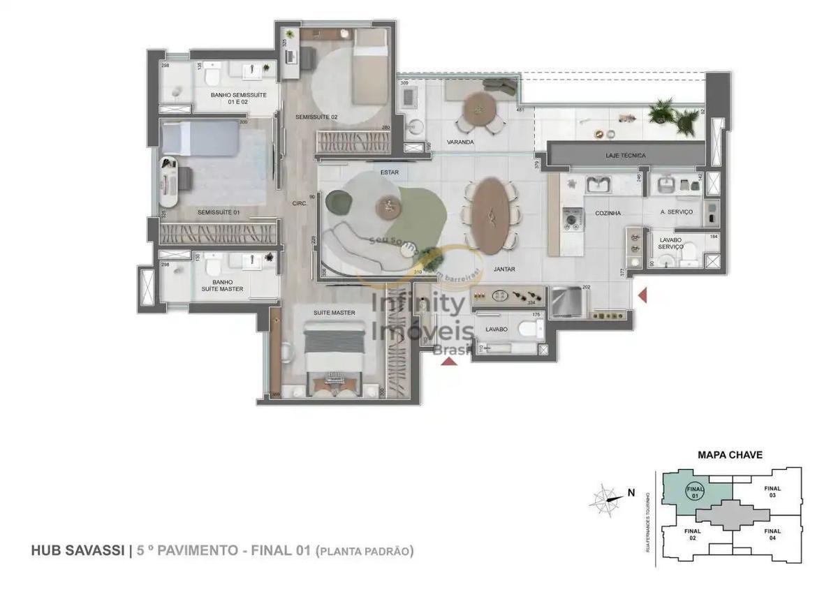 Apartamento, Savassi, 3 Quartos