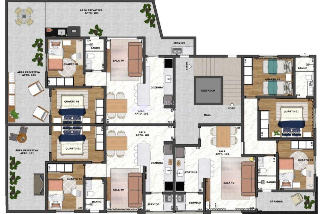 Apartamento, Heliópolis, 2 Quartos, 1 Vaga