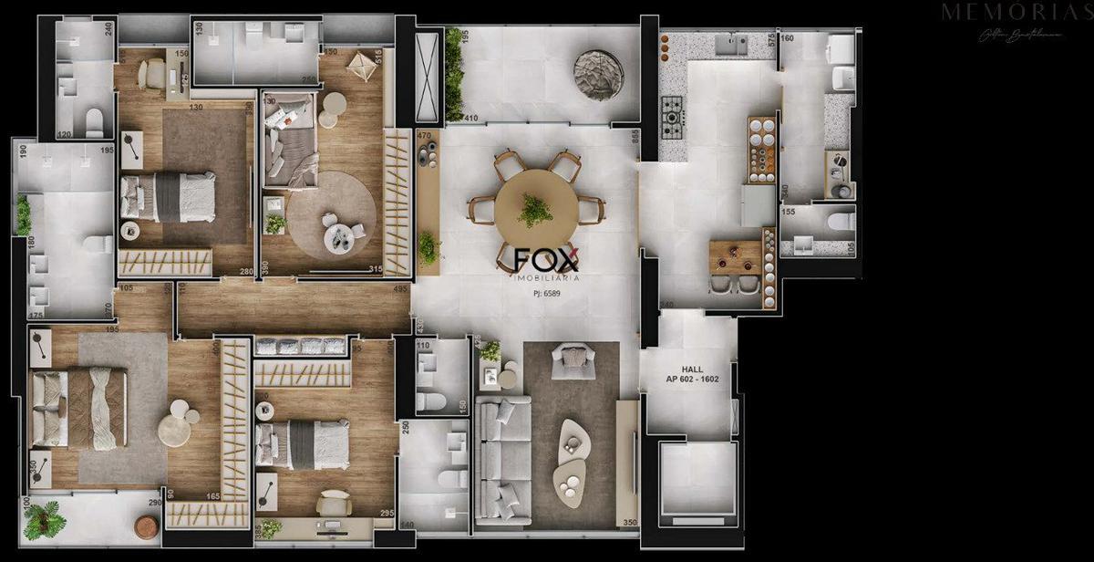 Apartamento, Lourdes, 4 Quartos, 3 Vagas, 4 Suítes