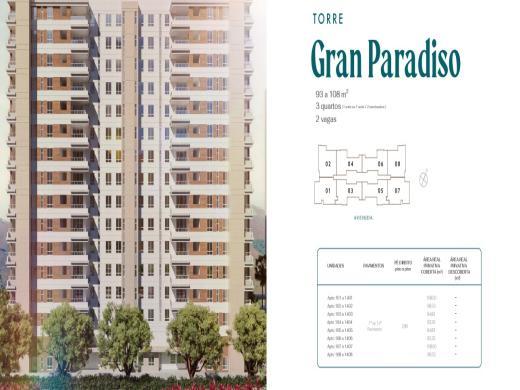 Apartamento, Vila da Serra, 3 Quartos, 2 Vagas, 1 Suíte