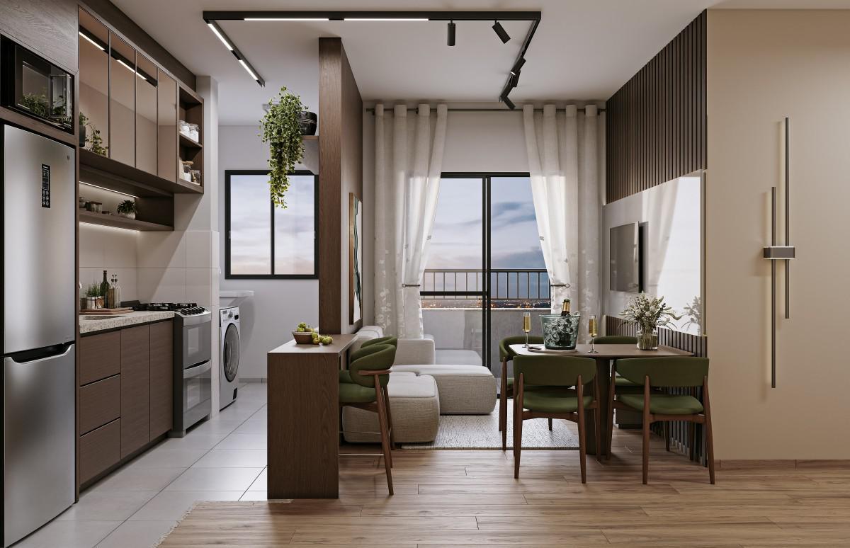 Apartamento, Santa Terezinha, 2 Quartos, 1 Vaga, 1 Suíte