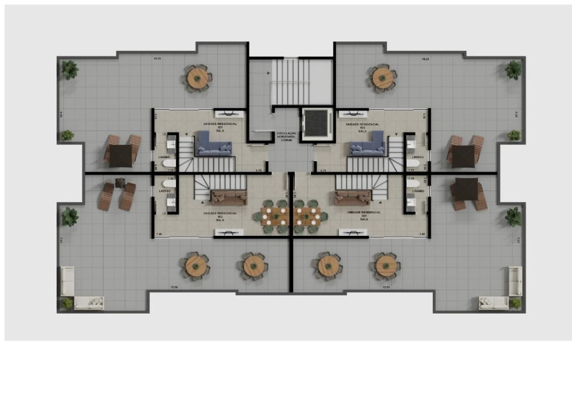 Cobertura, Jardim Montanhês, 2 Quartos, 2 Vagas, 1 Suíte
