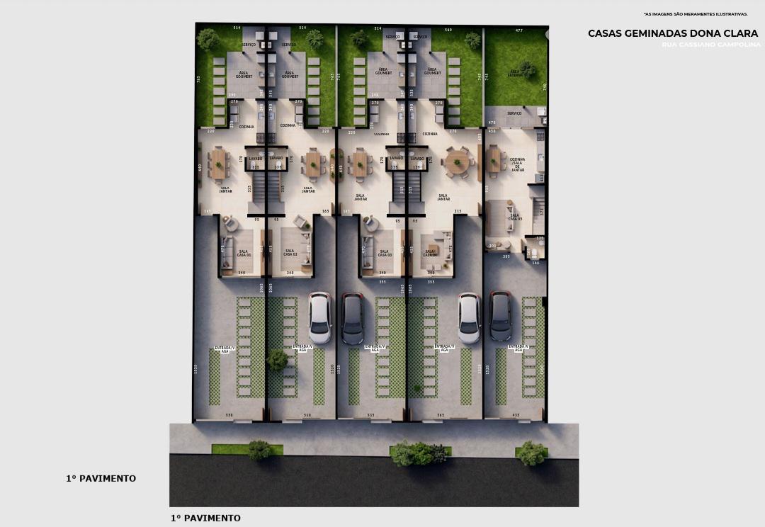 Casa, Dona Clara, 3 Quartos, 2 Vagas, 3 Suítes
