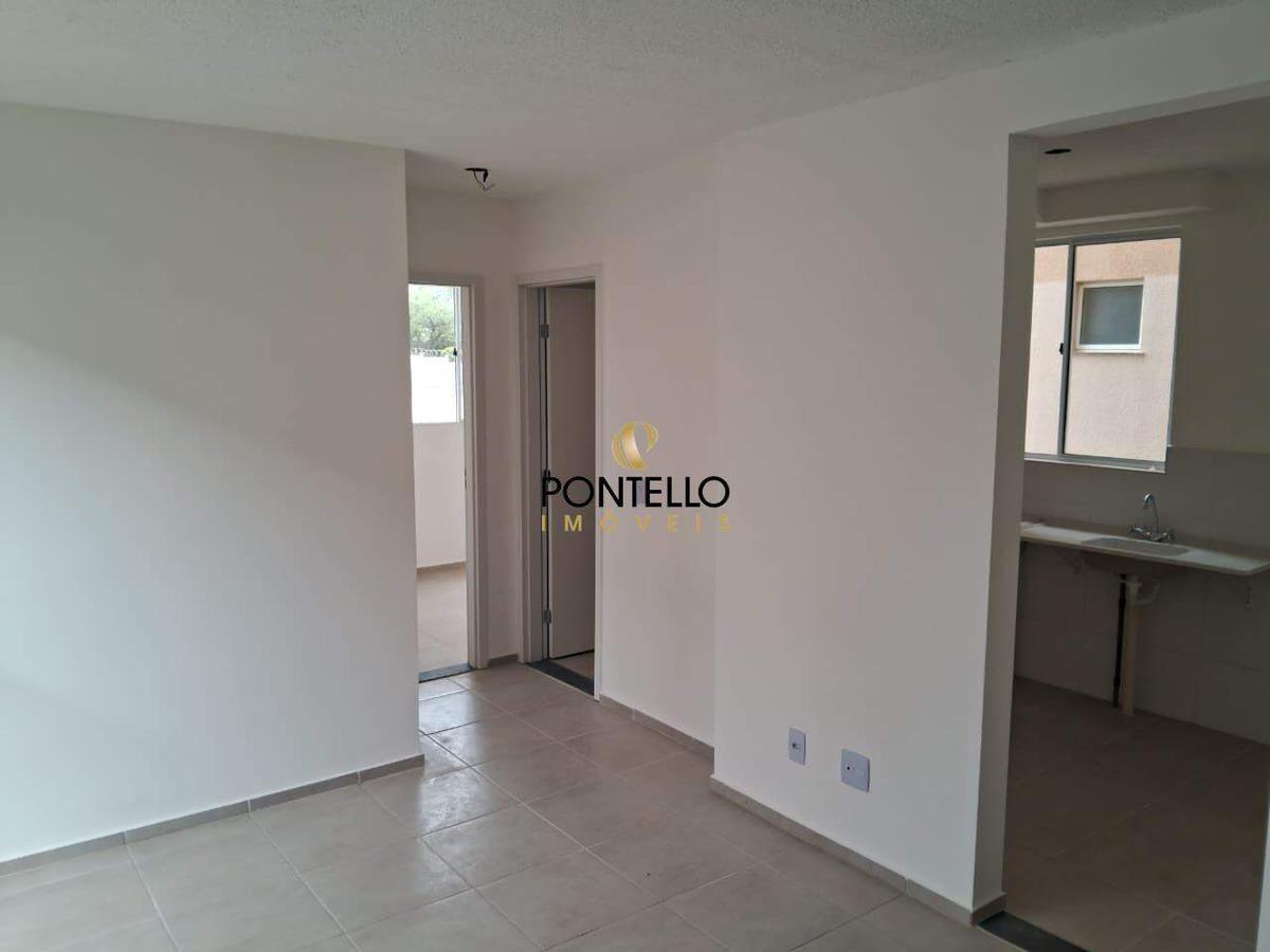 Apartamento, Indústrias, 2 Quartos, 1 Vaga