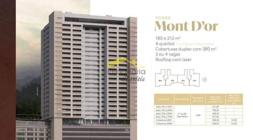 Apartamento, Vila da Serra, 3 Quartos, 2 Vagas, 1 Suíte