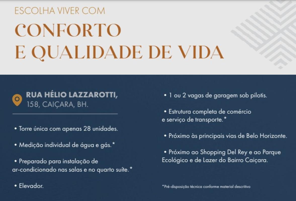 Apartamento, Alto Caiçaras, 2 Quartos, 1 Vaga, 1 Suíte