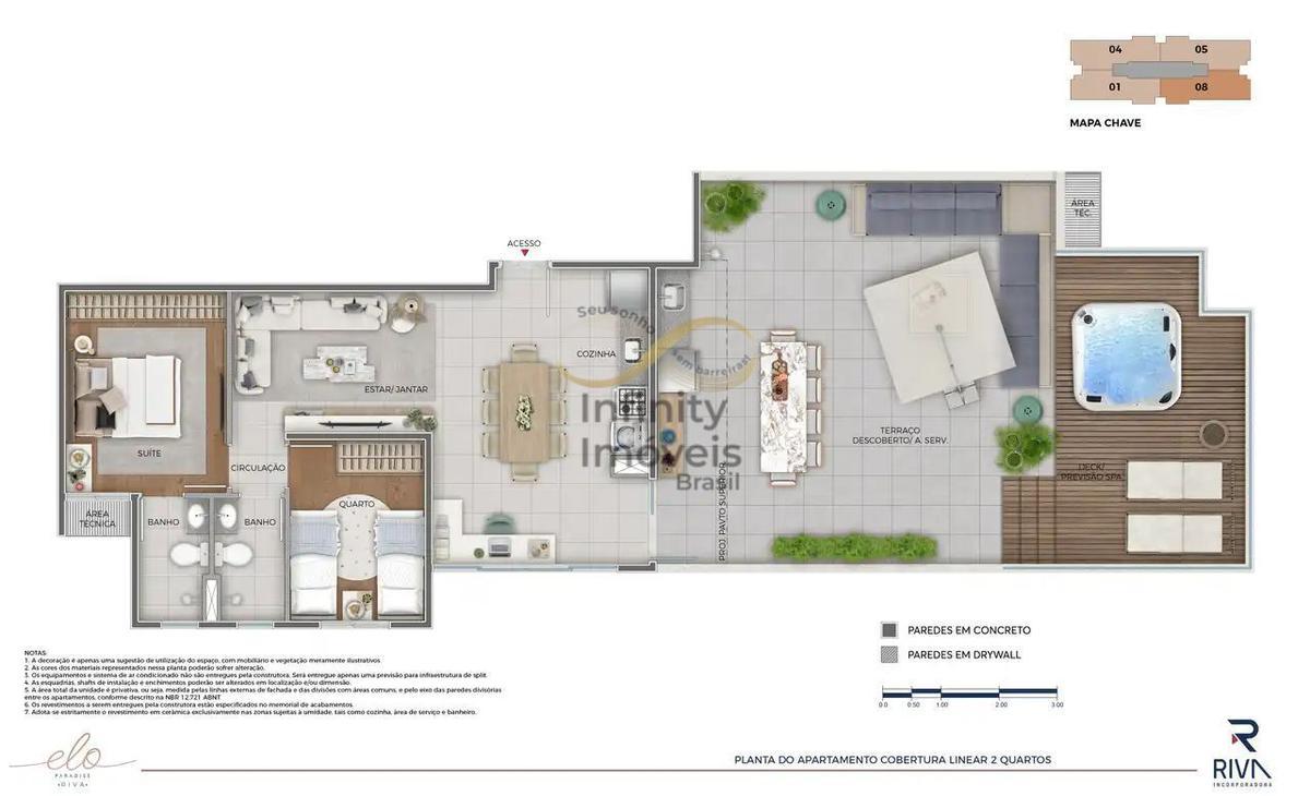 Apartamento, Castelo, 3 Quartos