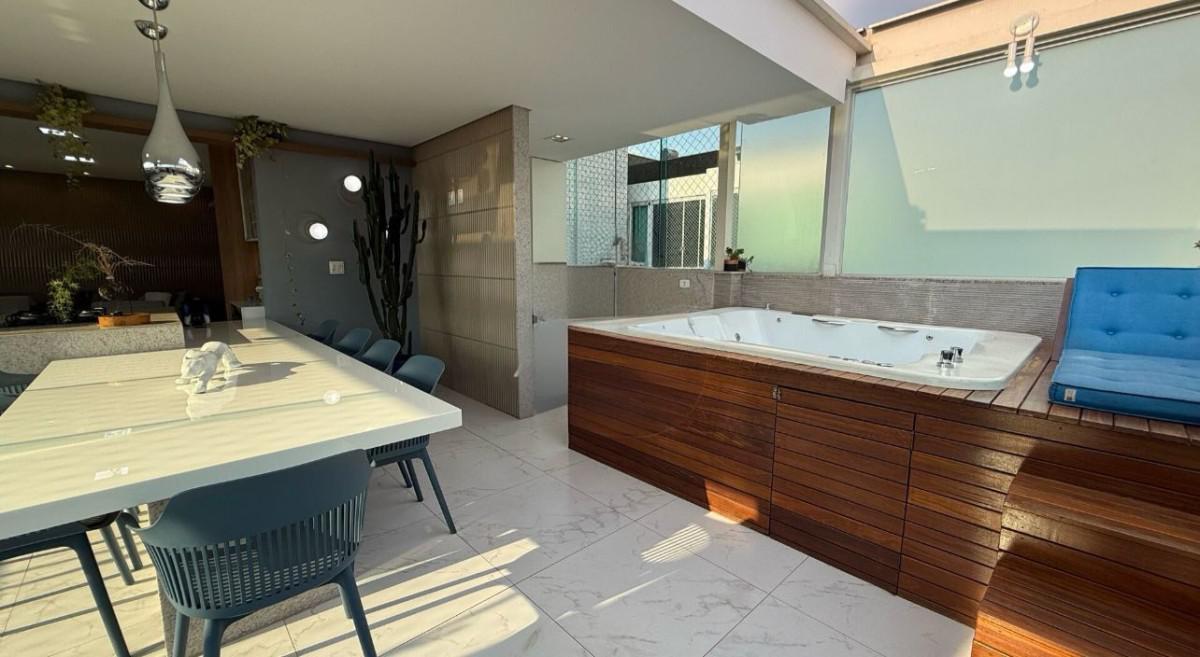 Cobertura, Diamante, 4 Quartos, 3 Vagas, 1 Suíte