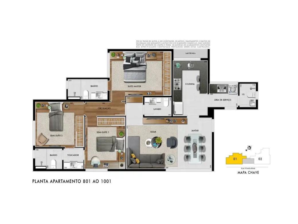 Apartamento, Santo Antônio, 3 Quartos, 3 Vagas, 1 Suíte
