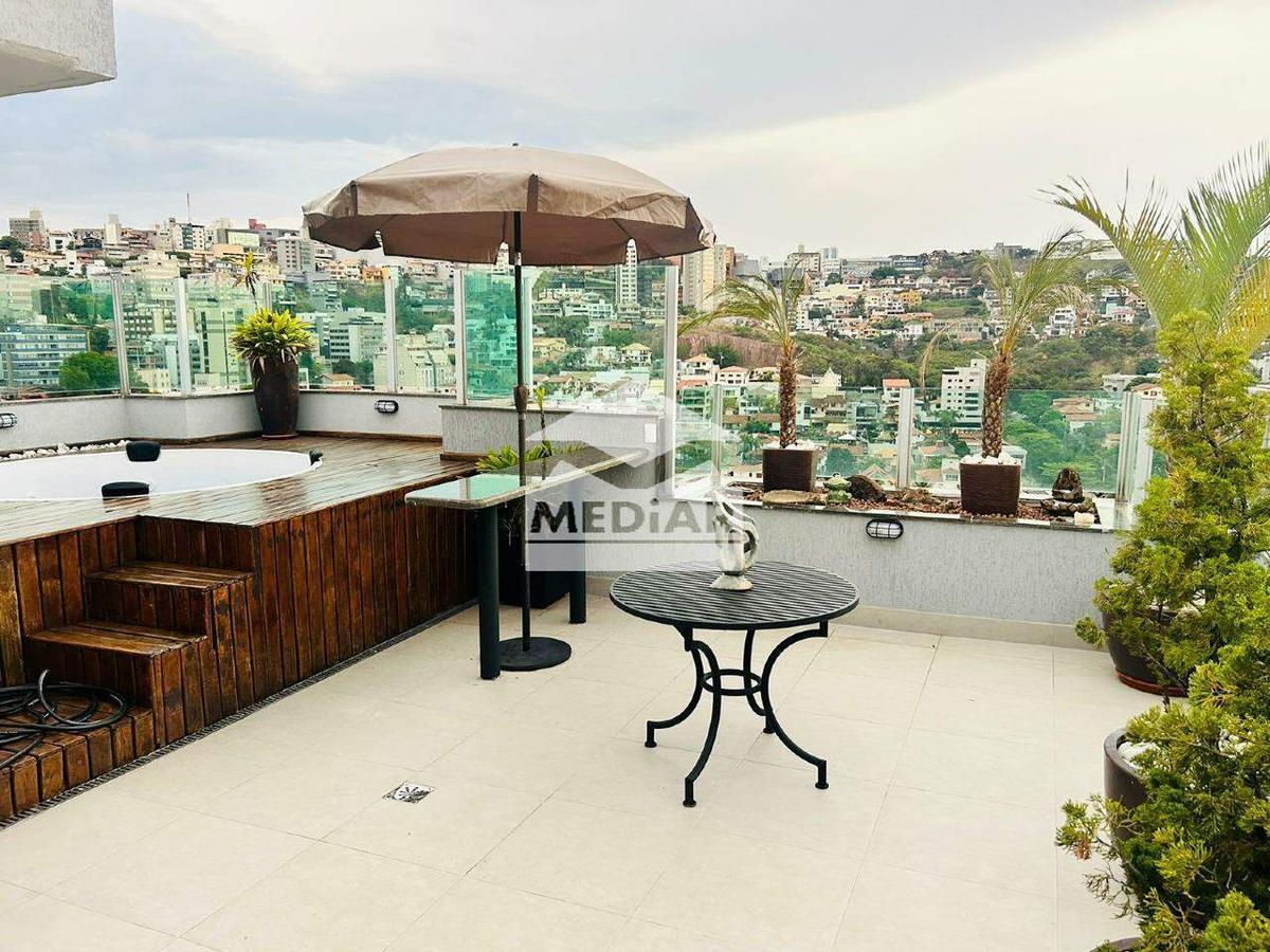 Cobertura, Santa Lúcia, 3 Quartos, 2 Vagas, 1 Suíte