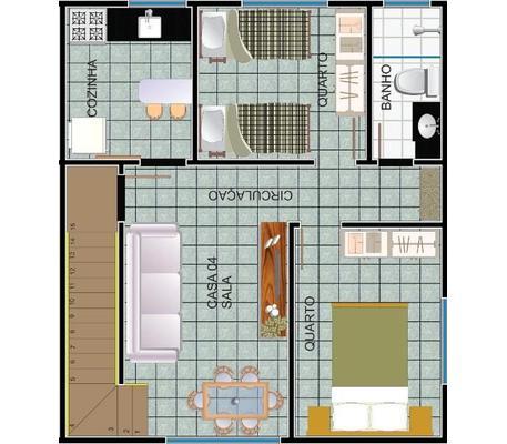 Casa, Xangrilá, 2 Quartos, 1 Vaga