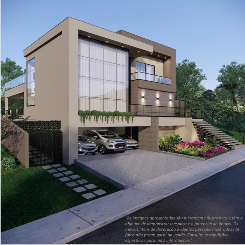 Casa, Alphaville - Lagoa dos Ingleses, 4 Quartos, 3 Vagas, 4 Suítes