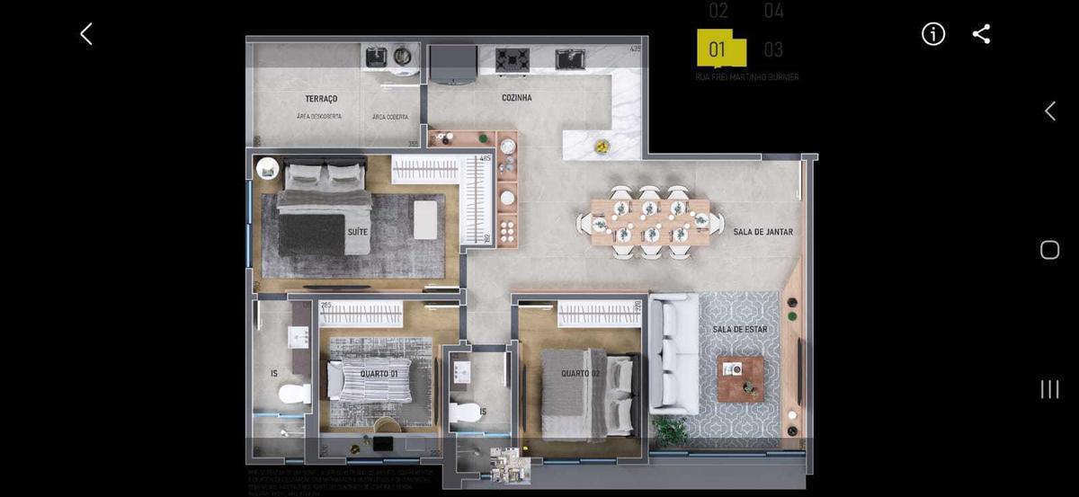 Apartamento, Paquetá, 3 Quartos, 2 Vagas, 1 Suíte