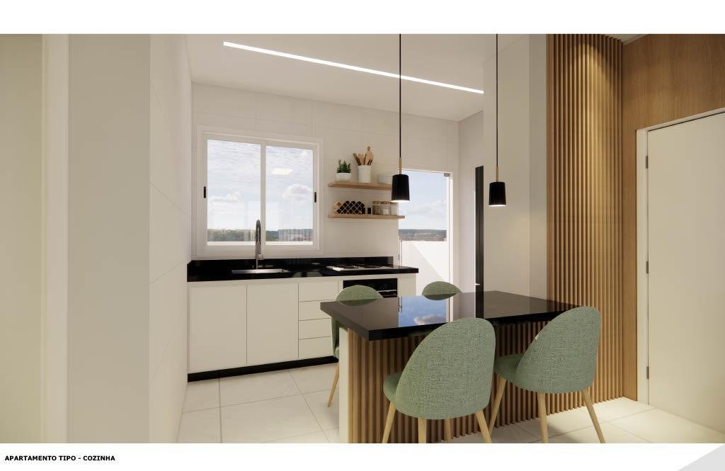 Apartamento, Santa Branca, 2 Quartos, 1 Vaga, 1 Suíte