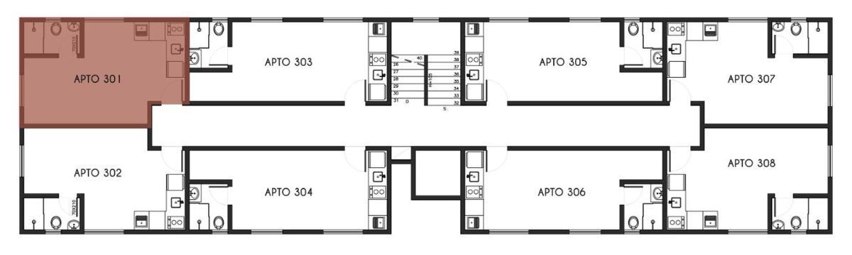 Apartamento, São Lucas, 1 Quarto