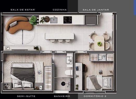 Apartamento, Centro, 3 Quartos, 1 Vaga, 1 Suíte