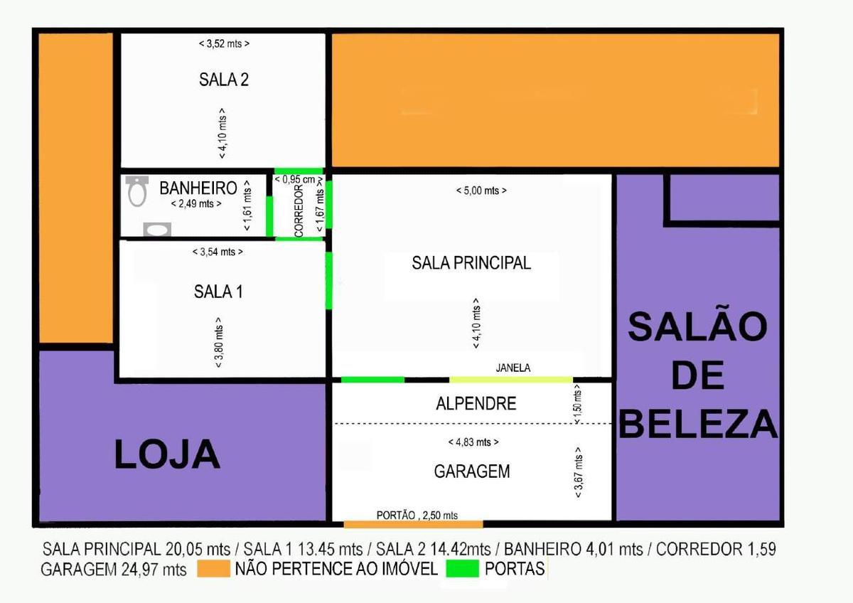 Casa Comercial, Planalto, 0 Quarto, 1 Vaga