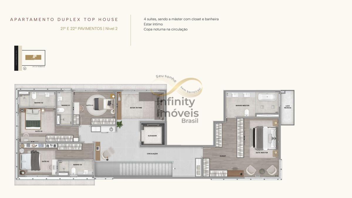 Apartamento, Lourdes, 4 Quartos
